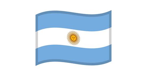 emoji de la bandera argentina